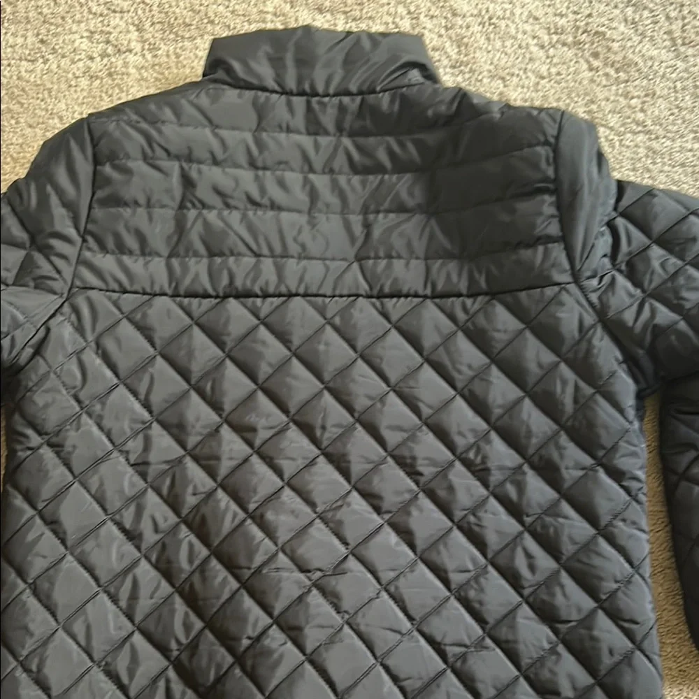 Simply Southern Black Quilted Jacket | Women’s Size XL | Zip-Up Lightweight Coat - Picture 7 of 10
